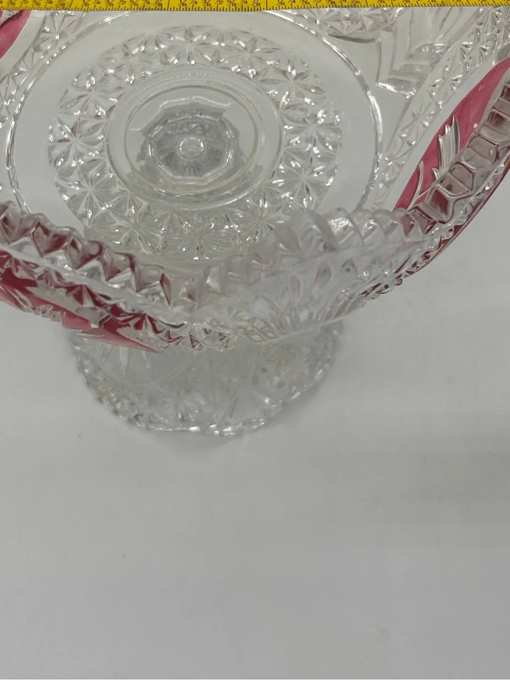 HOFBAUER Byrdes Collection, The Ruby Round Compote